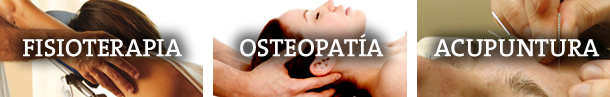 fisiotearpia - osteopatía - acupuntura